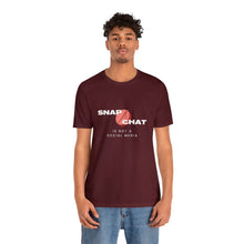 Load image into Gallery viewer, Snapchat Is Not a Social Media Tshirt | Red Pill T-shirt